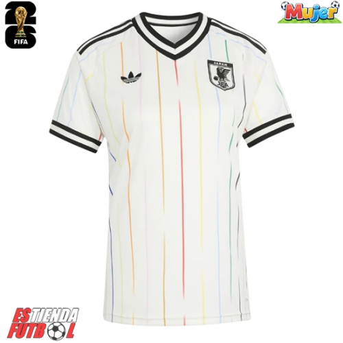Japón Segunda Equipación Mujer Mundial 2026 Manga Corta